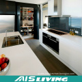 Veneer with Marble Kitchen Cabinet Furniture (AIS-K204)